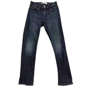 Levi's 511 Slim Jeans Boys 14 Regular Dark Wash Blue 27x27 Denim